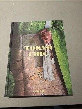 Assouline Tokyo Chic Hardcover - Green and Gold